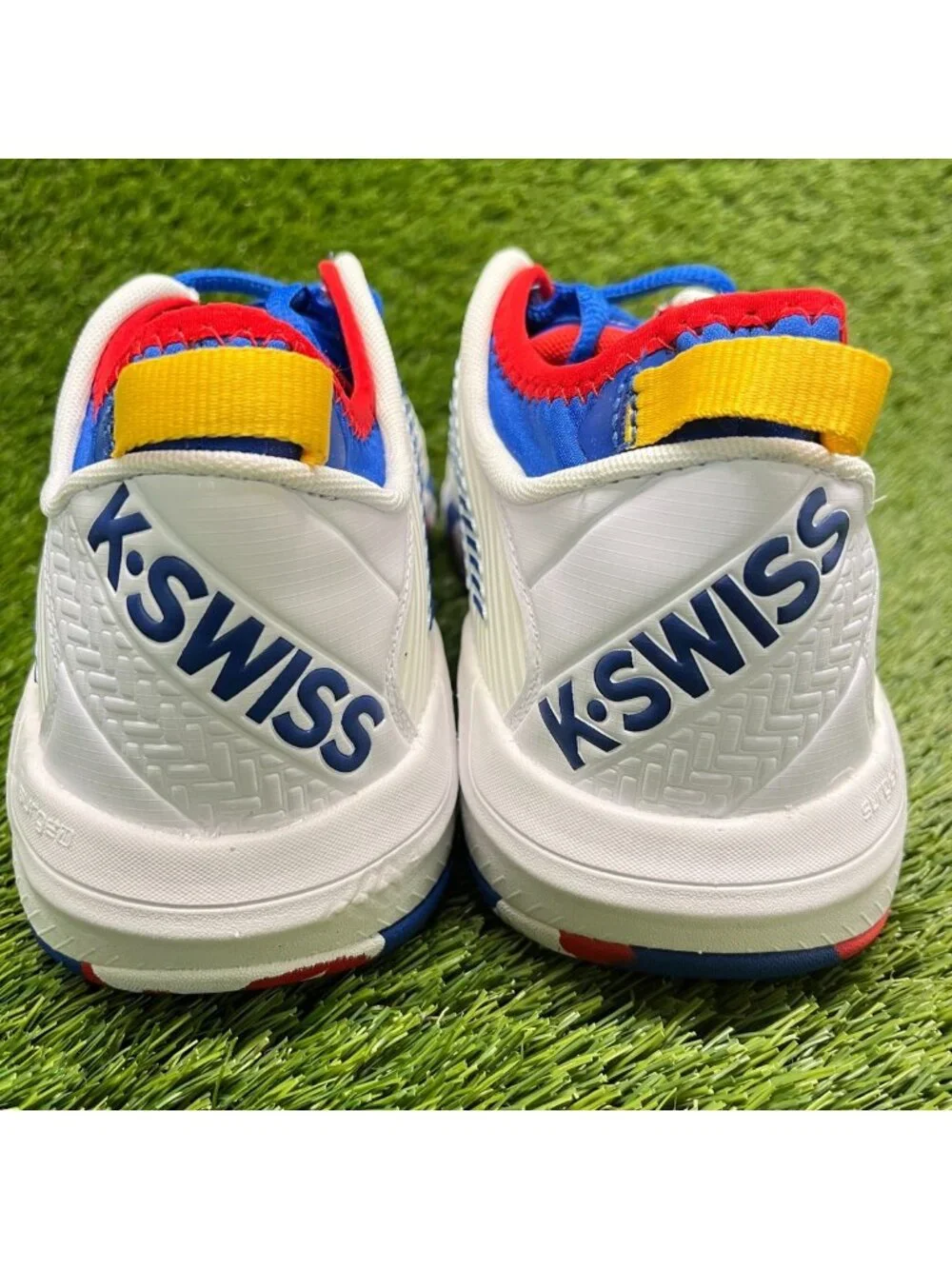 K-Swiss Hypercourt Supreme Mens Size 10.5 White Athletic Tennis Shoes Sneakers